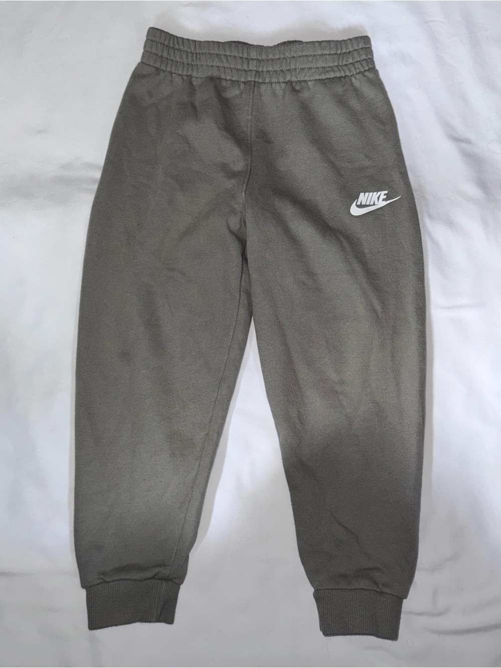 Nike size medium Kids Gray green Jogger Sweatpants